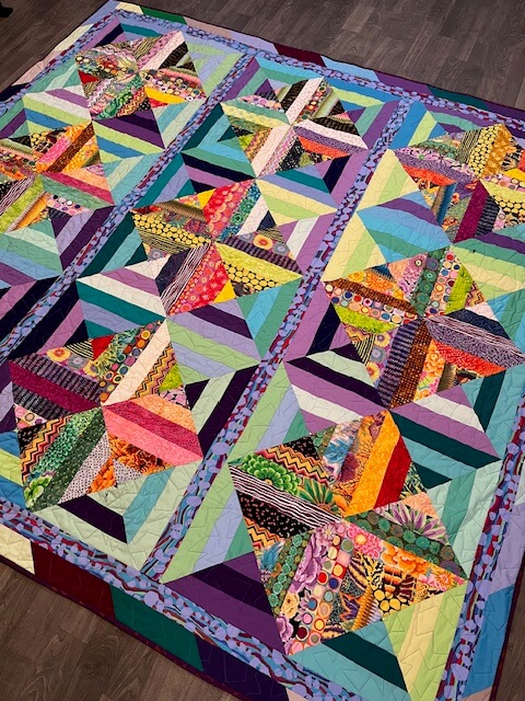Intertwined Diamonds Quilt