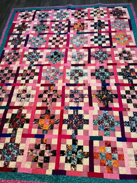 Pink square n square